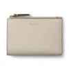 Mulberry Continental Bifold Zipped Wallet Chalk