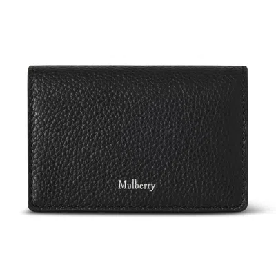 Mulberry Continental Card Case Black
