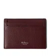 Mulberry Continental Card Holder In Burgundy