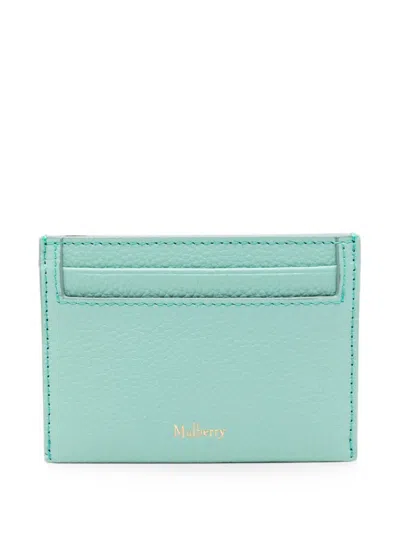 Mulberry Continental Credit Card Slip In Green
