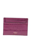 Mulberry Continental Credit Card Slip In Purple