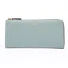 MULBERRY CONTINENTAL LONG ZIP AROUND WALLET DUCK EGG LEATHER