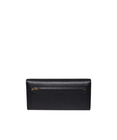 Mulberry Continental Wallet In Black