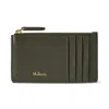 Mulberry Continental Zipped Long Card Holder Juniper Green
