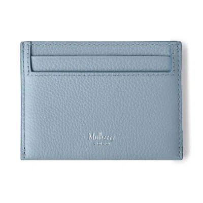 Mulberry Continental Leather Cardholder In Blue