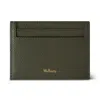 Mulberry Credit Card Slip Juniper Green In Green