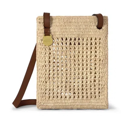 Mulberry Crochet Crossbody Bag