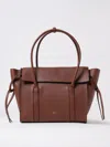Mulberry Textured Finish Tote Bag With Top Handle