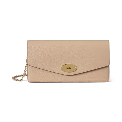 Mulberry Darley Leather Clutch In Brown