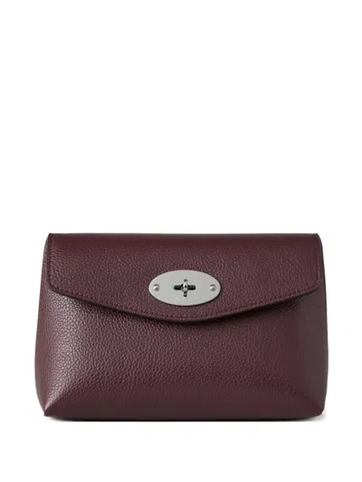 Mulberry Darley Clutch Bag In Red