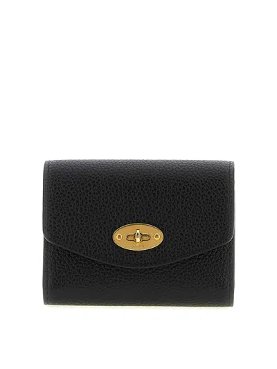 Mulberry Darley Concertina Wallet In Black