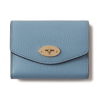 Mulberry Darley Concertina Wallet In Brighton Blue