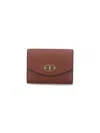 Mulberry Textured Wallet Gold-tone Hardware In Brown