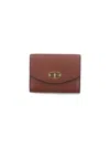 Mulberry Textured Wallet Gold-tone Hardware In Brown