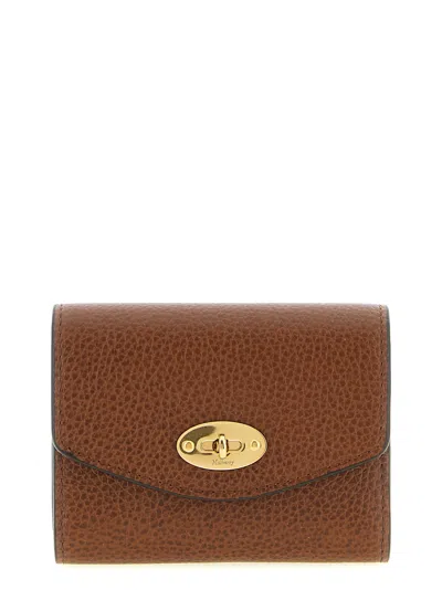 Mulberry Darley Concertina Wallet In Brown