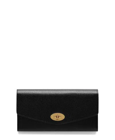 Mulberry Darley Continental Wallet In Black