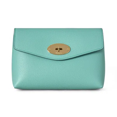 Mulberry Darley Cosmetic Pouch In Blue