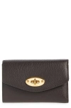 Mulberry Darley Folded Leather Wallet In Brown