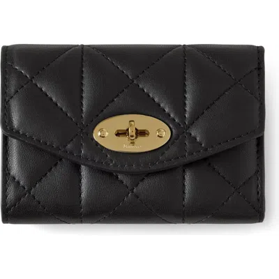 Mulberry Darley Folded Multi-card Wallet In Black