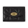 Mulberry Darley Folded Multi-card Wallet Black
