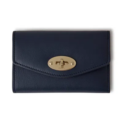 MULBERRY DARLEY FOLDED MULTI-CARD WALLET NIGHT SKY