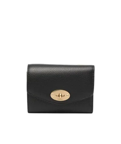 Mulberry Darley Folded Small Wallet In Black