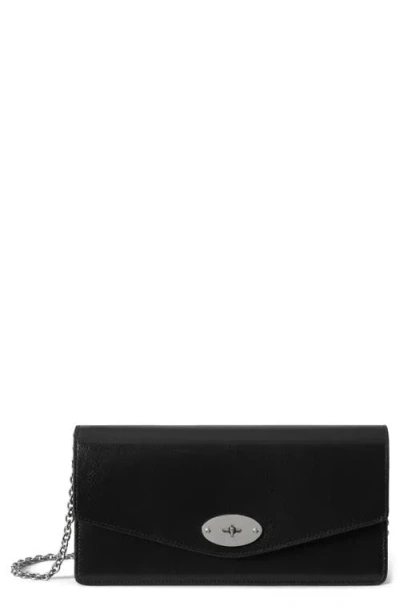 Mulberry Darley Leather Clutch In Red