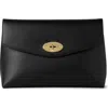 Mulberry Darley Leather Cosmetic Pouch In Black