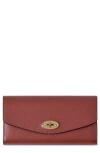 Mulberry Darley Leather Wallet In Brown