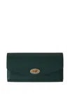Mulberry Darley Leather Wallet In Green
