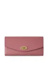 Mulberry Darley Leather Wallet In Pink