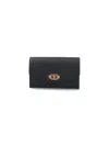 Mulberry Medium Wallet "darley" In Black  
