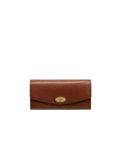 MULBERRY MULBERRY TWIST-LOCK FOLDOVER-TOP WALLET