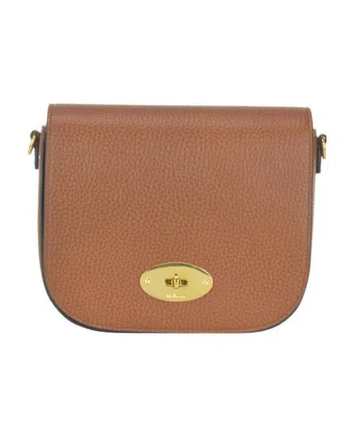 Mulberry Darley Small Satchel Bag In Brown