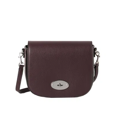Mulberry Darley Small Shoulder Bag In Burgundy