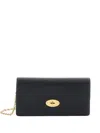 Mulberry Darley Turnlock-fastening Clutch Bag In Black