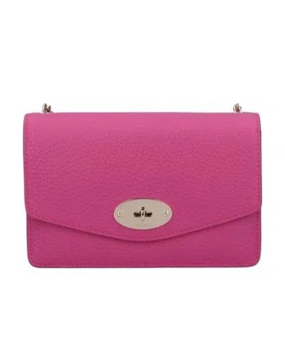 Mulberry Darley Twist-lock Shoulder Bag In Pink