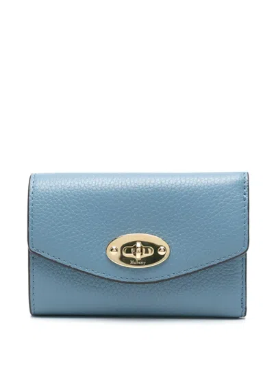 Mulberry Darley Wallet In Blue