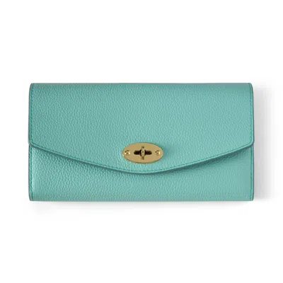 Mulberry Darley Wallet In Blue