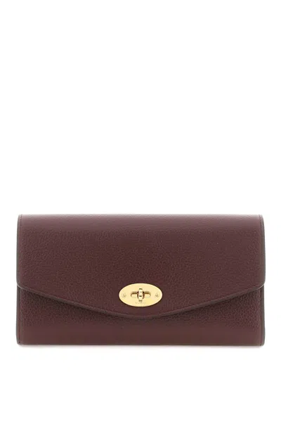 Mulberry Darley Wallet In 红色的