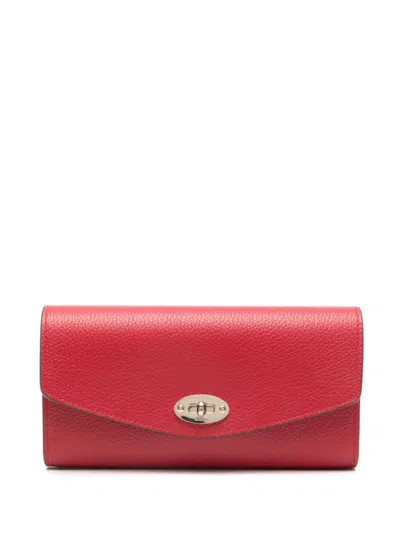 Mulberry Darley Wallet In 红色
