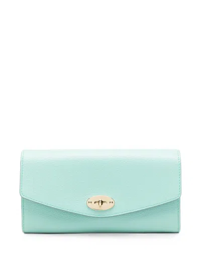 Mulberry Darley Wallet In Blue