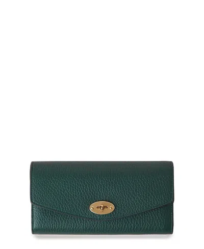 Mulberry Darley Wallet In Green