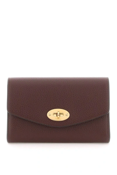 Mulberry Darley Wallet In Rosso