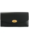 Mulberry Twist-lock Wallet In Black  
