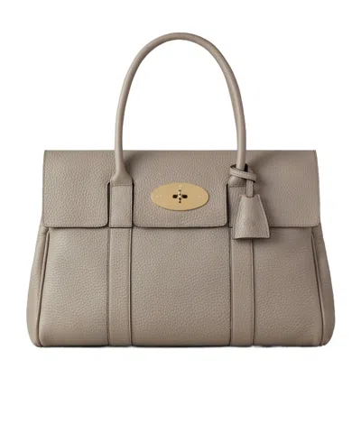 Mulberry Double Handle Tote Bag In Brown