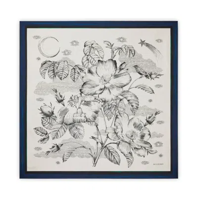 Mulberry Dreaming In Multicolour  Silk Twill