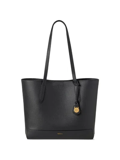 Mulberry East West Shopper Small Classic Grain In Black