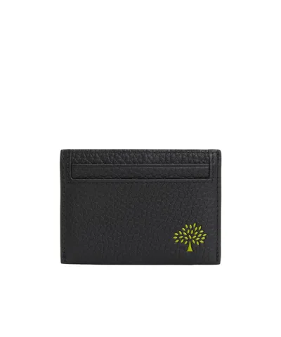 Mulberry Embossed-logo Cardholder In Black