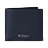 Mulberry Leather Farringdon Card Wallet In Night Sky